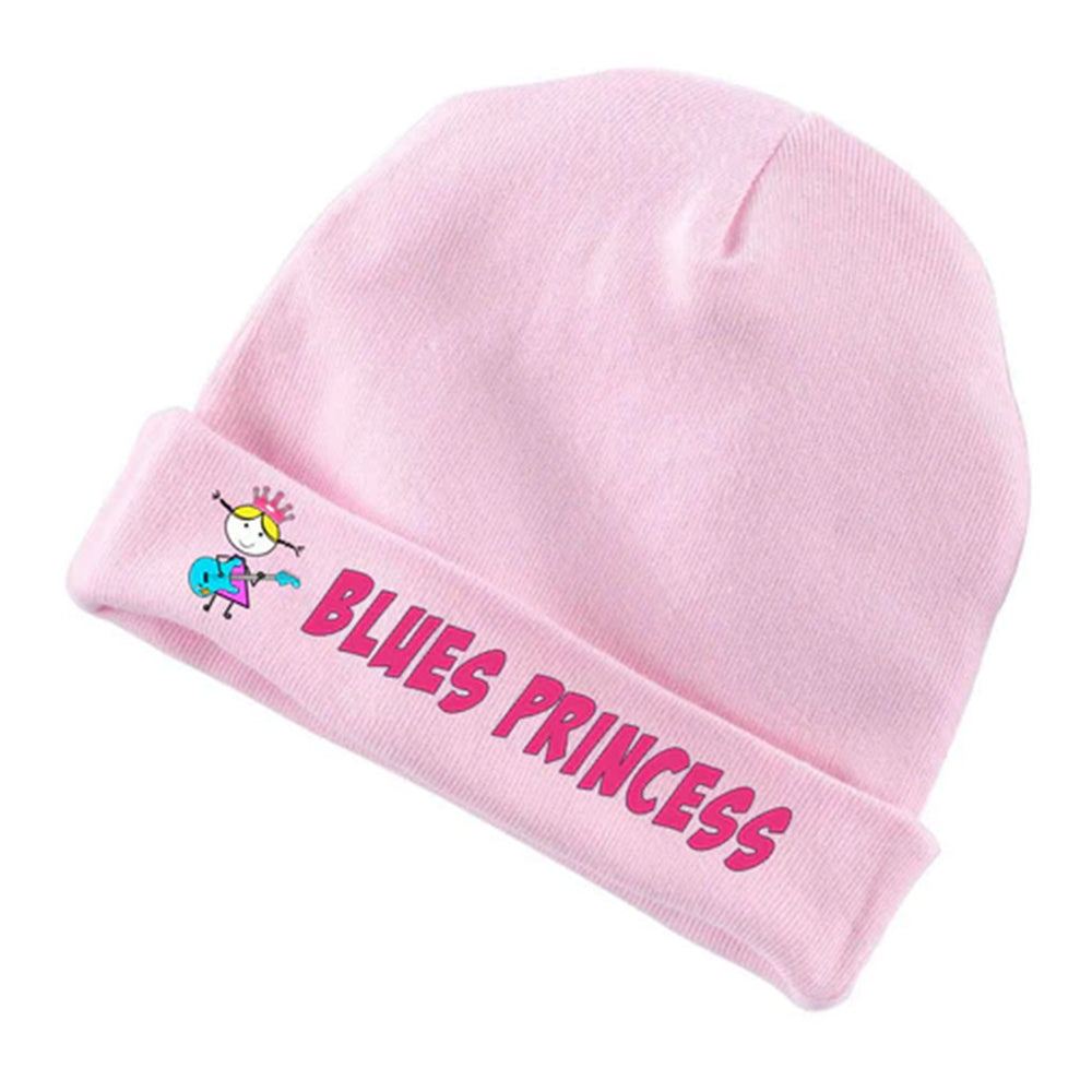 Blues Princess Rabbit Skin Infant Cap