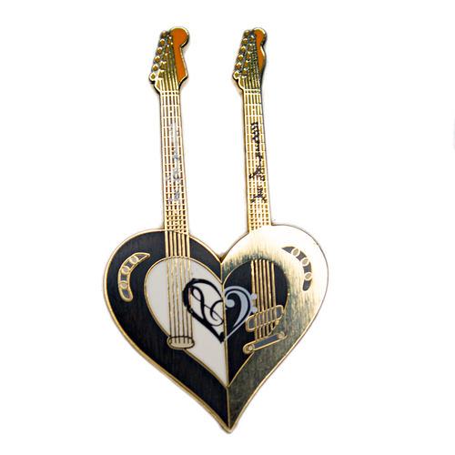 Guitar Love Pin - Limited Edition (50 pieces)