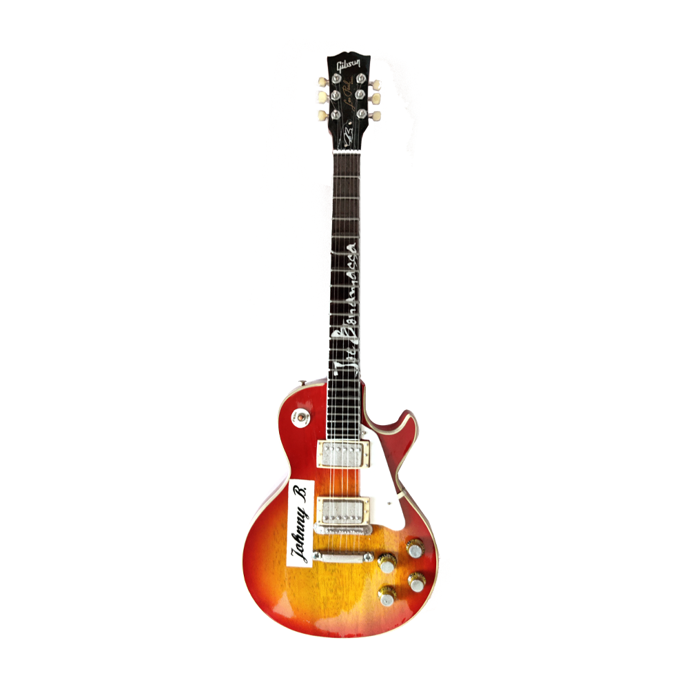 Joe Bonamassa Signature 1960 Gibson Les Paul Standard “Johnny B” Miniature Guitar Replica Collectible