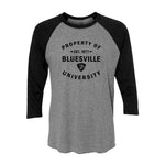 Property of Bluesville University 3/4 Sleeve T-Shirt (Unisex)