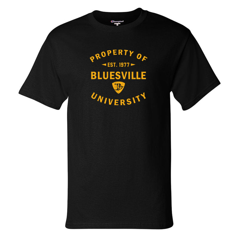 Property of Bluesville University Champion T-Shirt (Men)