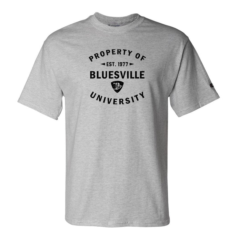 Property of Bluesville University Champion T-Shirt (Men)