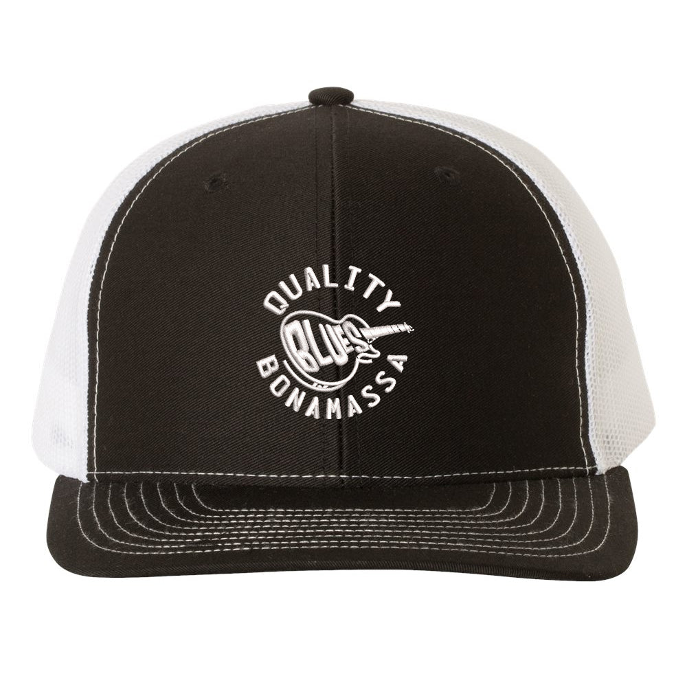 Quality Blues Snapback Trucker Hat