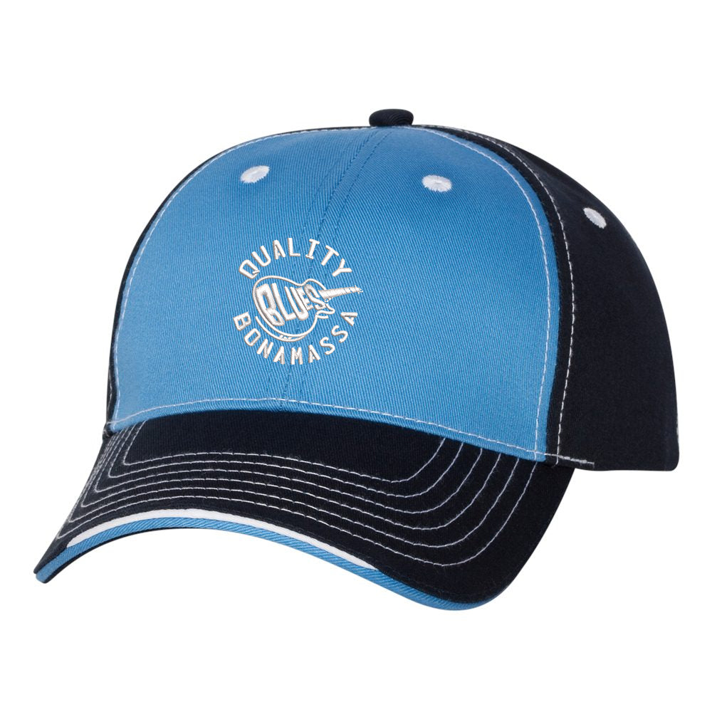Quality Blues Tri-Color Hat