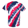Quality Blues Tilt Tie Dye T-Shirt (Unisex)