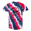 Quality Blues Tilt Tie Dye T-Shirt (Unisex)