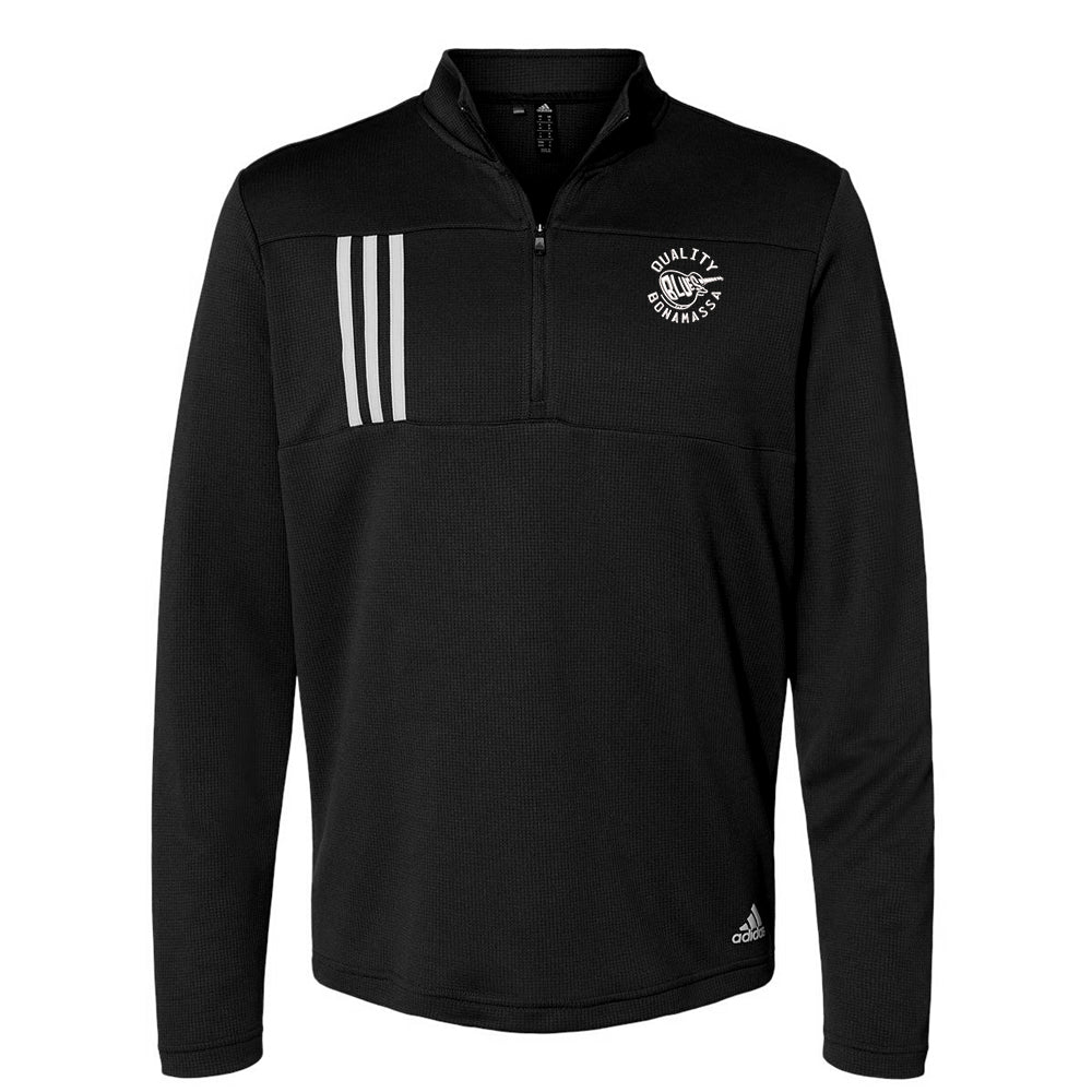 Quality Blues Adidas Double Knit 1/4 Zip Pullover (Men)