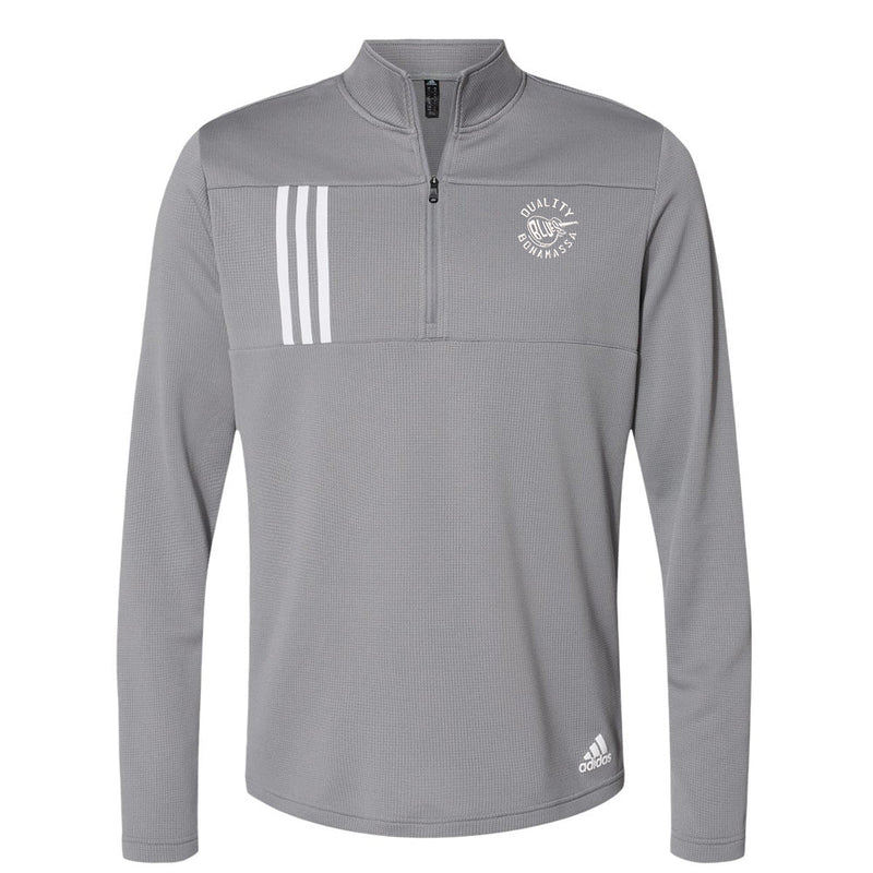 Quality Blues Adidas Double Knit 1/4 Zip Pullover (Men)