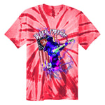 Electric Blues Freedom Tie Dye T-Shirt (Unisex)