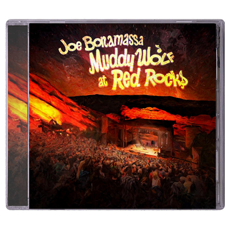 Joe Bonamassa: Muddy Wolf at Red Rocks CD and DVD or Blu-ray Package