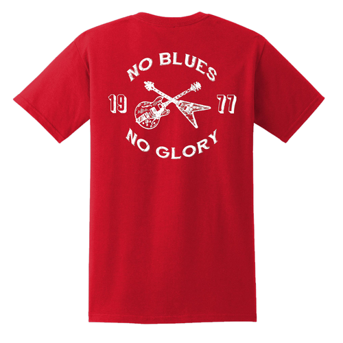 No Blues, No Glory Pocket T-Shirt (Unisex)