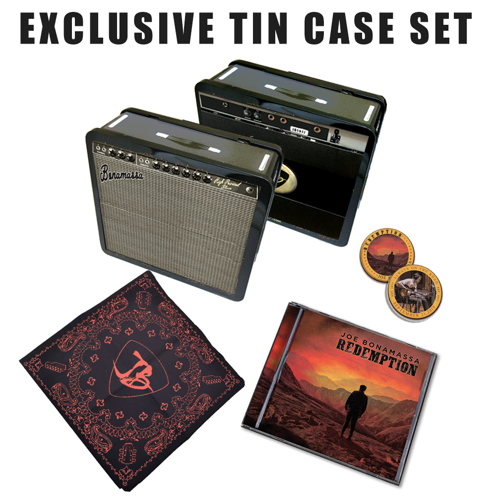 Redemption Tin Case & CD Package - Limited Edition (1000 pieces)