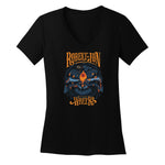Robert Jon & The Wreck Ride Into The Light Crow V-Neck (Women)