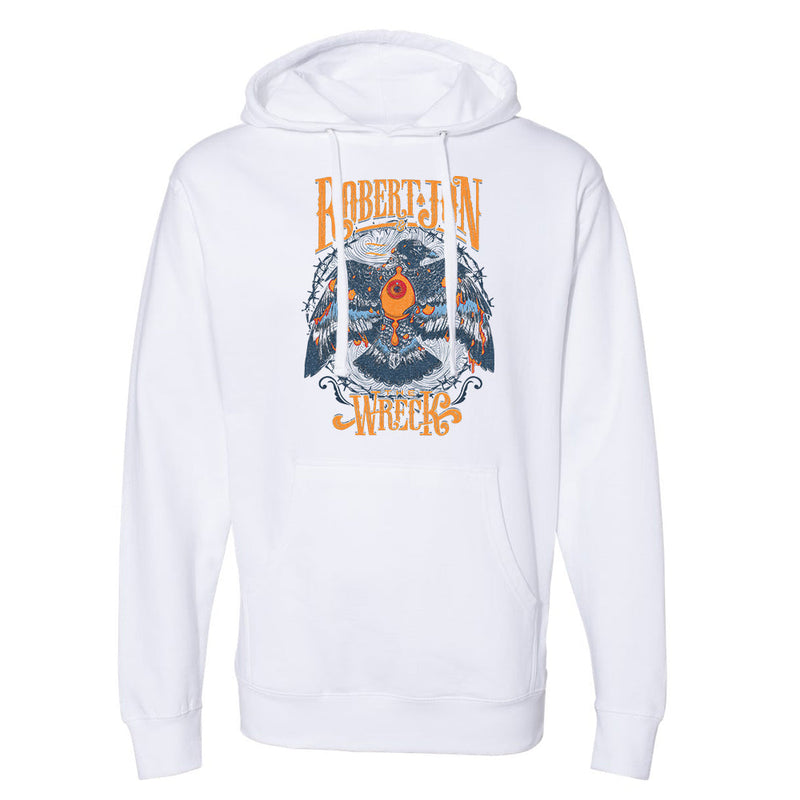Robert Jon & The Wreck Ride Into The Light Crow Hooded Sweatshirt (Unisex)