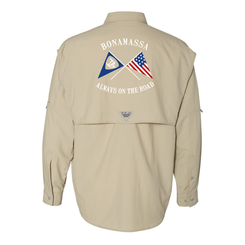 Columbia PFG Bahama™ II Long Sleeve Shirt: Grey