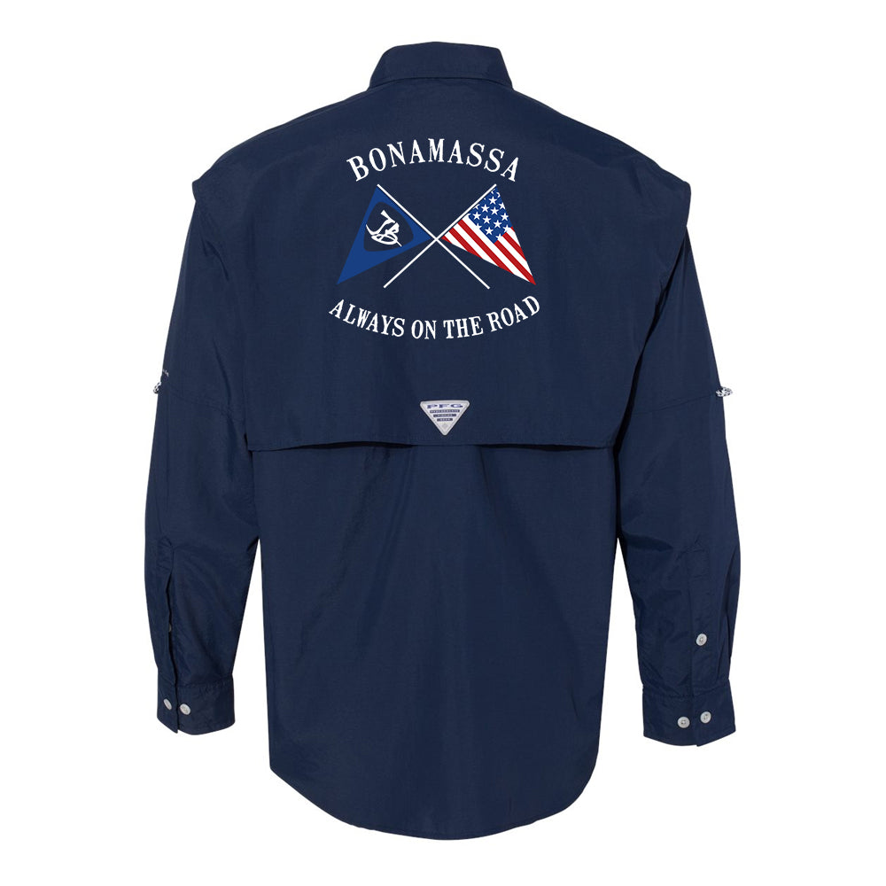 Sailing Blues Columbia PFG Bahama II Long Sleeve (Men) – Joe