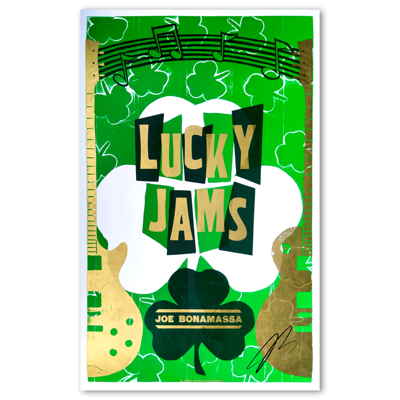 Lucky Jams (2021) Hatch Print - Hand-Signed