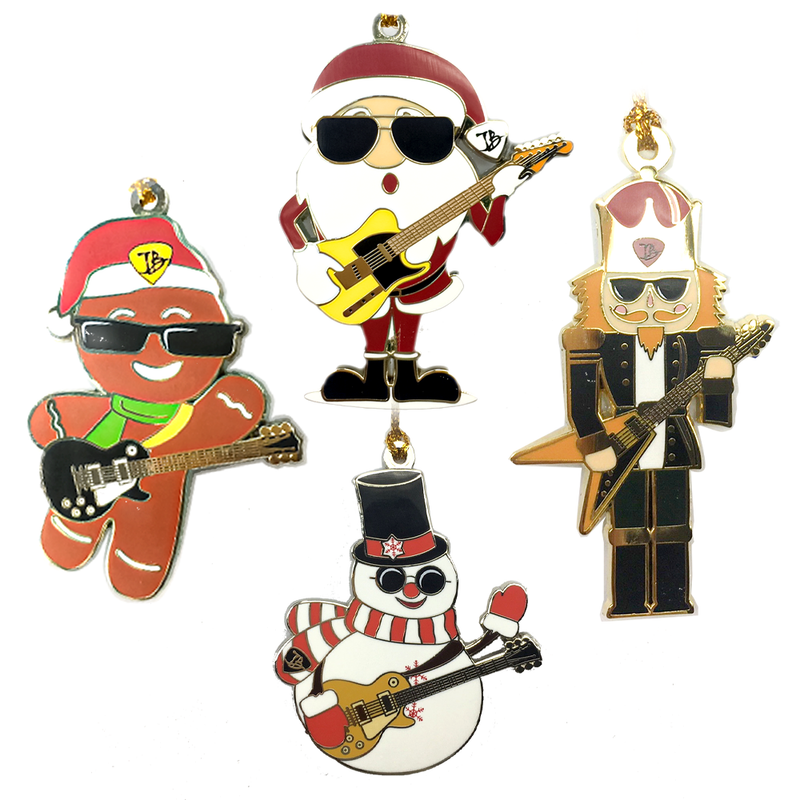 Blues Band Holiday Ornament/Pin Set