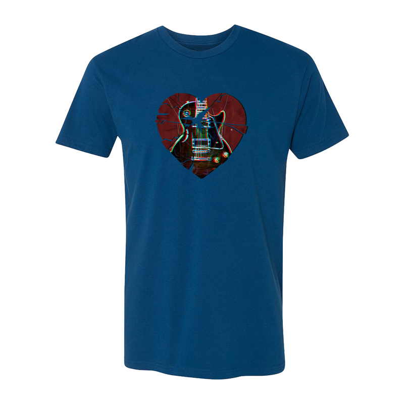 My Heart Belongs to Guitars T-Shirt (Men)