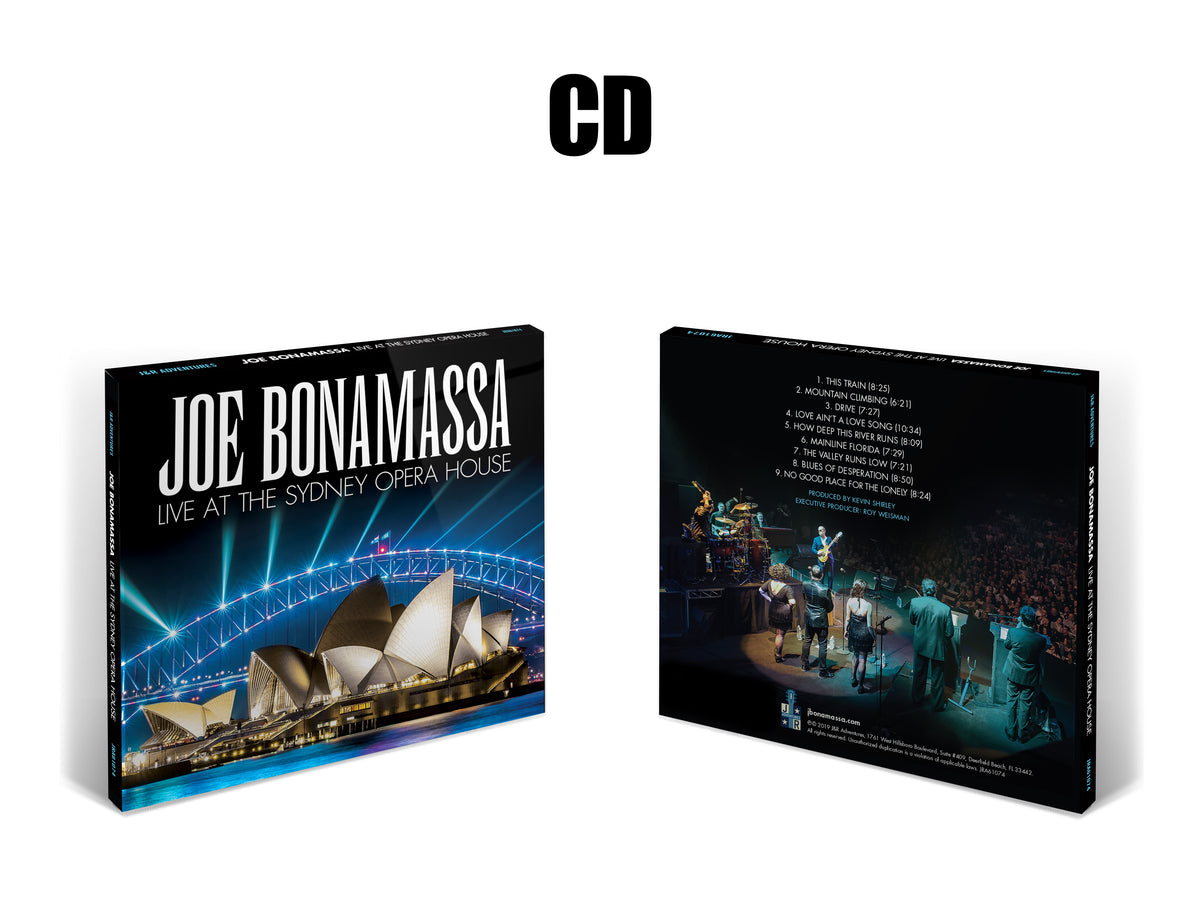 Joe Bonamassa: Live at the Sydney Opera House (CD) (Released: 2019)