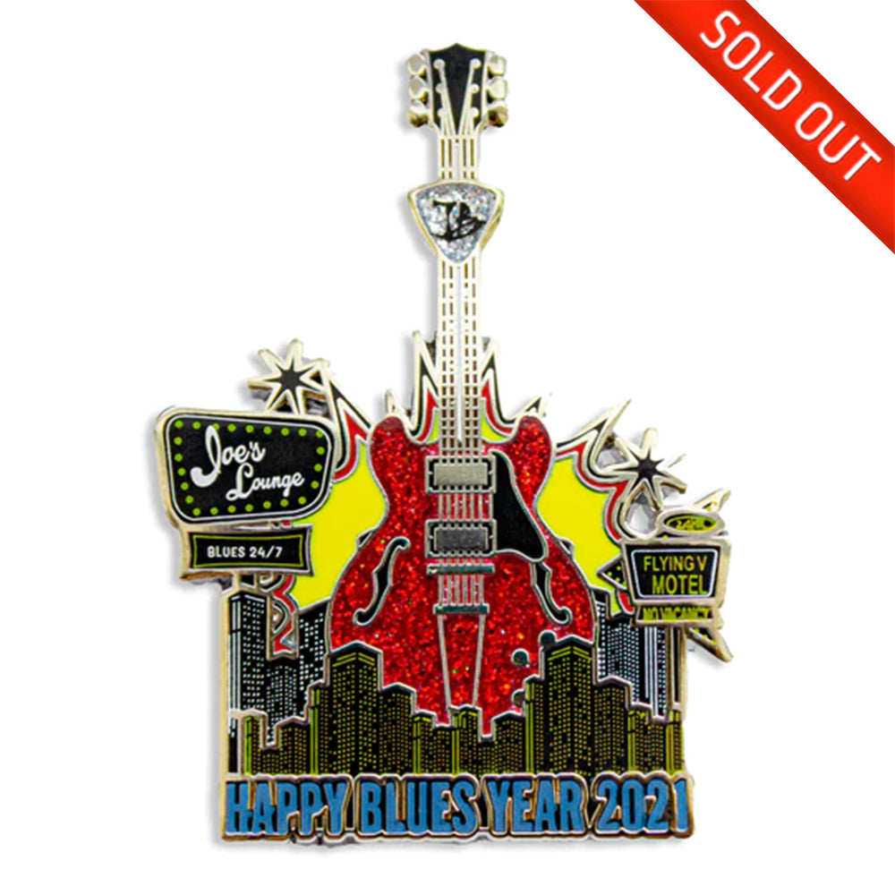 2021 "Happy Blues Year" Pin - Limited Edition (100 pieces)