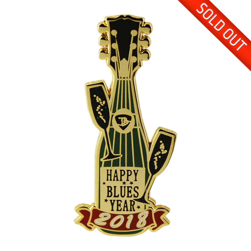 2018 "Happy Blues Year" Pin - Limited Edition (200 pieces)