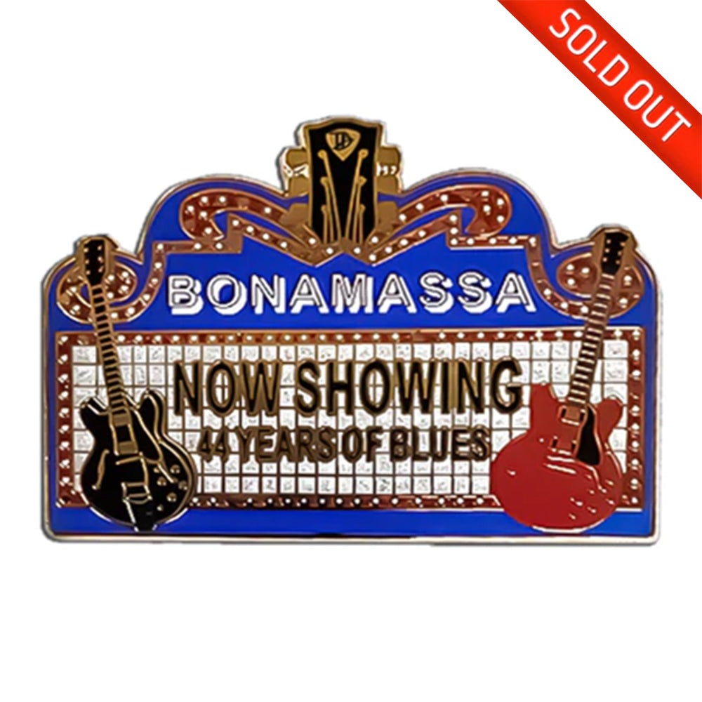 2021 Joe Bonamassa 44 Years of Blues Pin - Limited Edition (100 pieces)