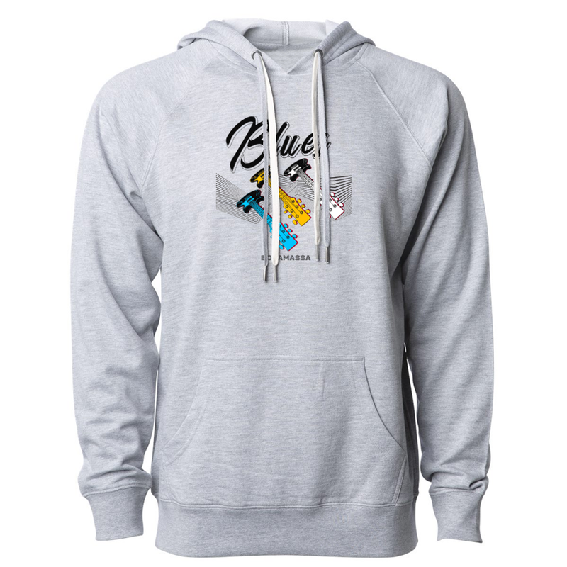 Blues Illusion Lightweight Terry Pullover (Unisex)