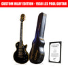 2020 Ltd Ed Joe Bonamassa Les Paul Custom "Black Beauty" Custom Inlay Outfit Epiphone w/Case