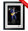#27 "Suit & Blues " JOE BONAMASSA Collectible Litho (FRAMED - USA ONLY)