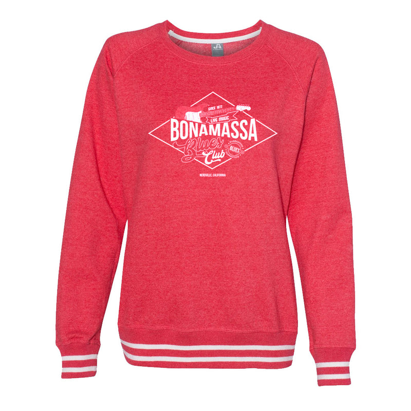 Bonamassa Blues Club Crew Sweatshirt (Women)