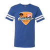 Blues Sunset Football T-Shirt (Men)