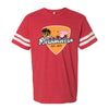 Blues Sunset Football T-Shirt (Men)