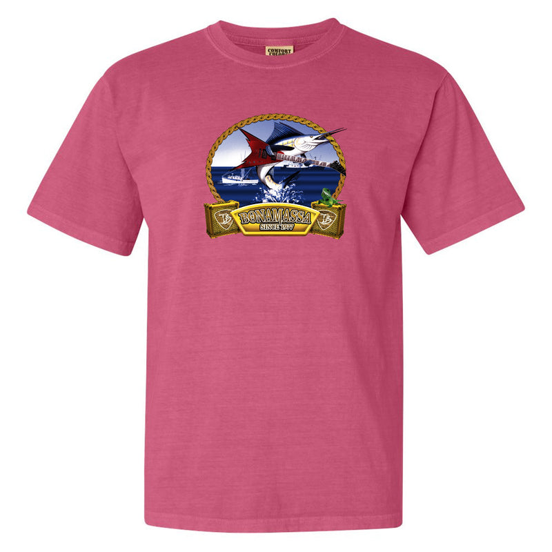 Bonamassa's Flying V Fish Comfort Colors T-Shirt (Unisex)