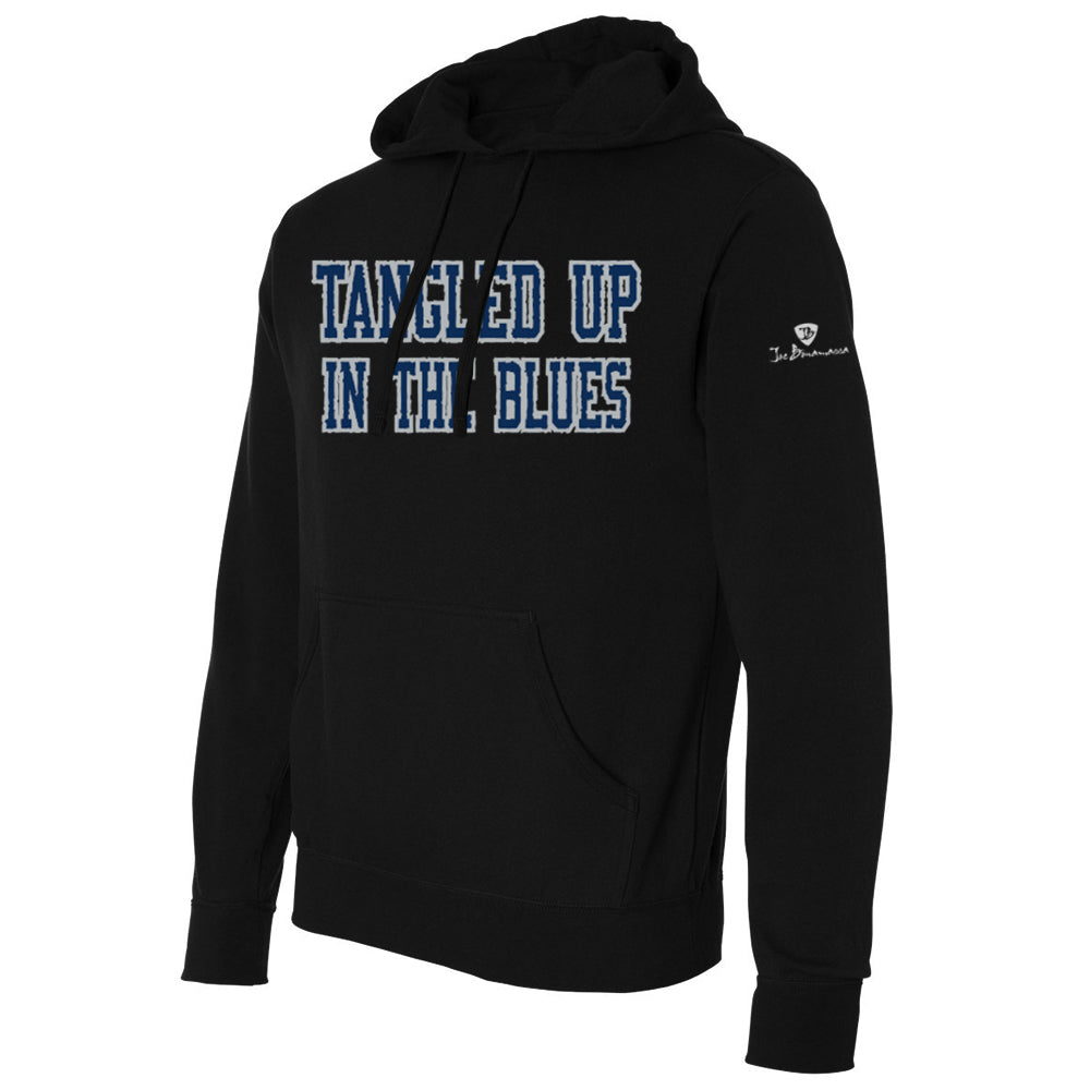 Tangled Up in the Blues Applique Pullover Hoodie
