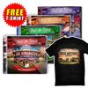 Tour De Force: Live In London Set - ALL 4 DOUBLE CDs w/ FREE TEE