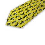 Guitar Player - Blue / Yellow Tie