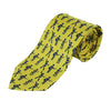 Guitar Player - Blue / Yellow Tie