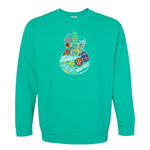 Blues Travels Comfort Colors Sweatshirt (Unisex)