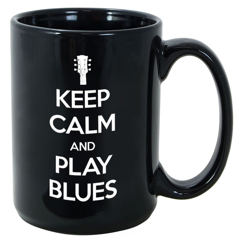 Tribut - Keep Calm And Play Blues Mug