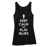 Tribut - Keep Calm And Play Blues Tank (Women)