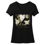 Tribut - The King and The Kid V-Neck (Women)