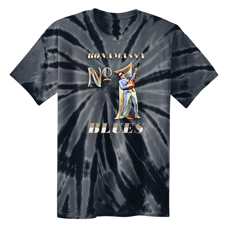 Blues Number One Tie Dye T-Shirt (Unisex)