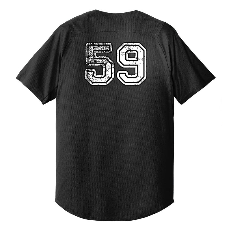 Vintage Bonamassa Baseball New Era Full Button Jersey (Unisex)