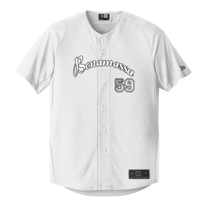 Vintage Bonamassa Baseball New Era Full Button Jersey (Unisex)