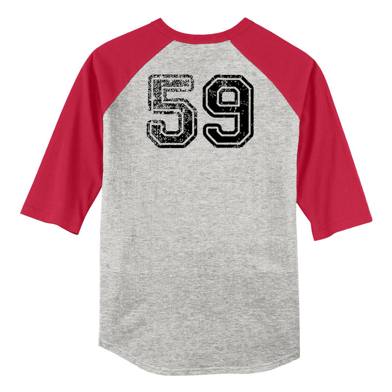 Vintage Bonamassa Baseball Colorblock Raglan 3/4 Sleeve T-Shirt