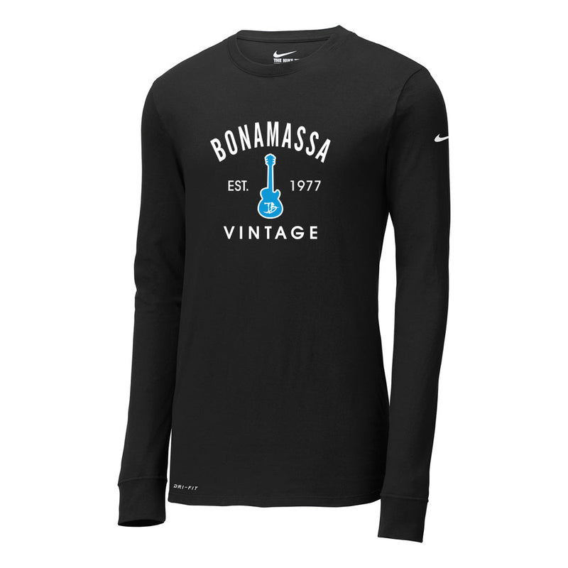 Vintage Guitar Nike Dri-FIT Long Sleeve (Men)