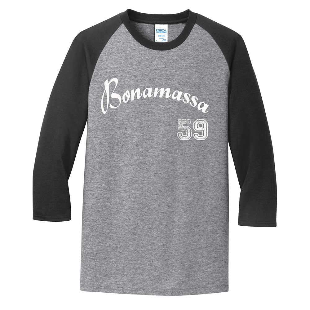 Vintage Bonamassa Baseball 3/4 Sleeve T-Shirt (Unisex)