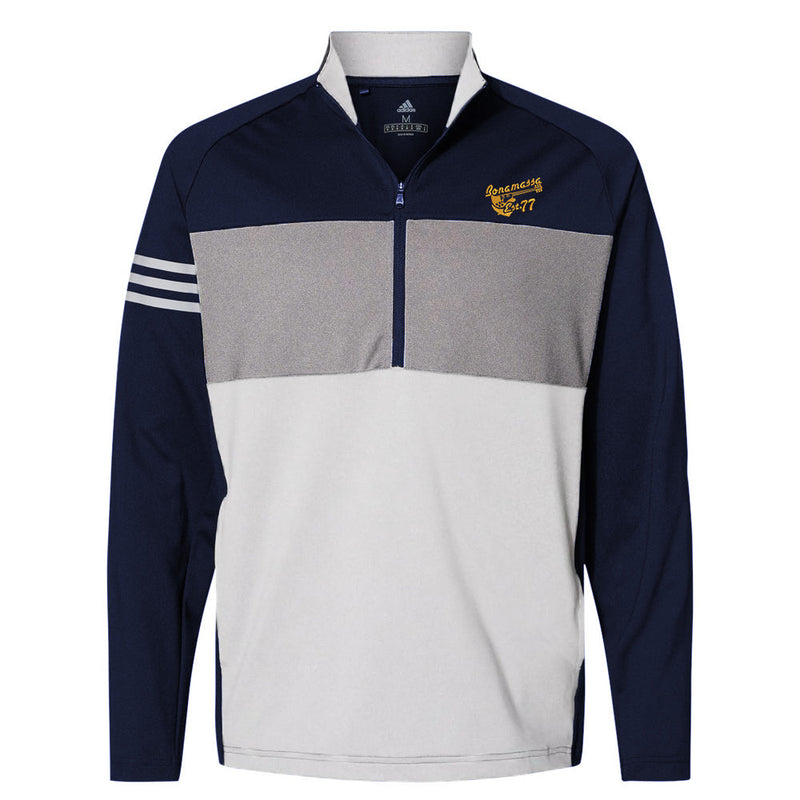Vintage Meets Blues Adidas 3 Stripes 1/4 Zip Pullover (Men)