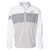 Vintage Meets Blues Adidas 3 Stripes 1/4 Zip Pullover (Men)